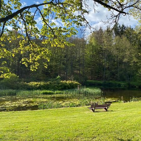 Schönau an der Brend Pension-Ferienwohnung Liesbachtal Direkt Am Waldrand Bayerische Rhoen מראה חיצוני תמונה