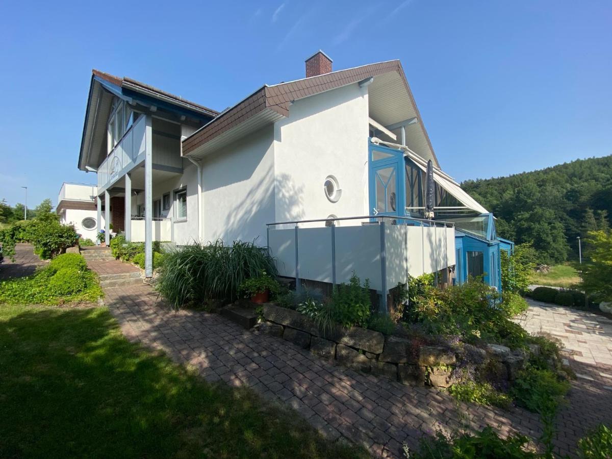 Schönau an der Brend Pension-Ferienwohnung Liesbachtal Direkt Am Waldrand Bayerische Rhoen מראה חיצוני תמונה